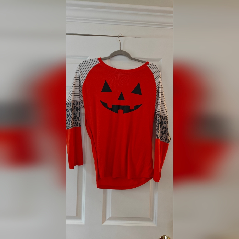 Halloween Pumpkin Face Shirt